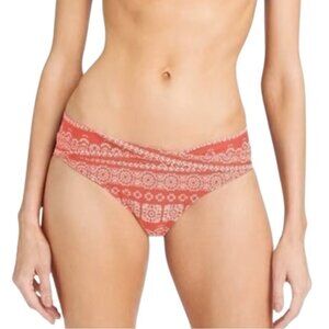 NEW Robin Piccone Isla Bikini Bottoms in Terracotta Sz. M